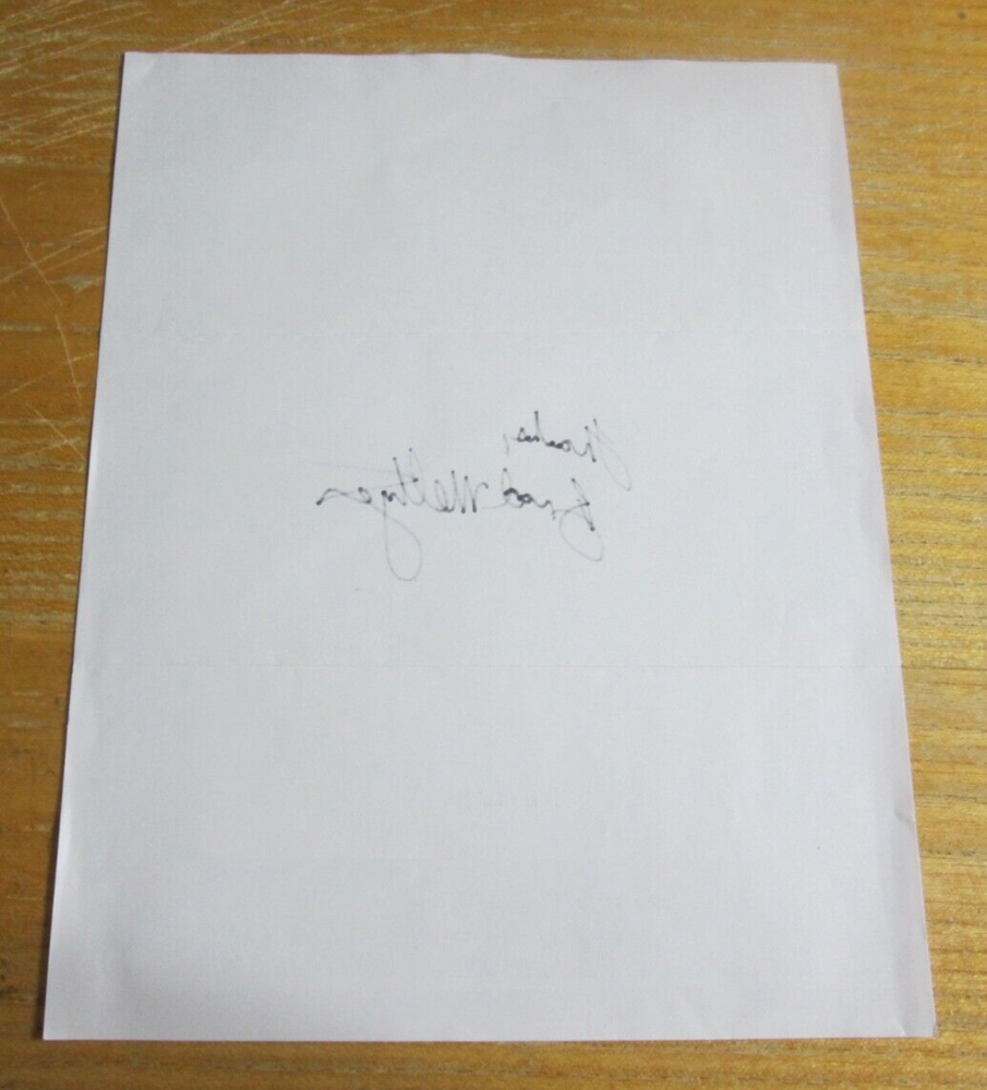 Brad Meltzer Actor/Author Autographed Signed 8.5X11 Letter "Decoded"
