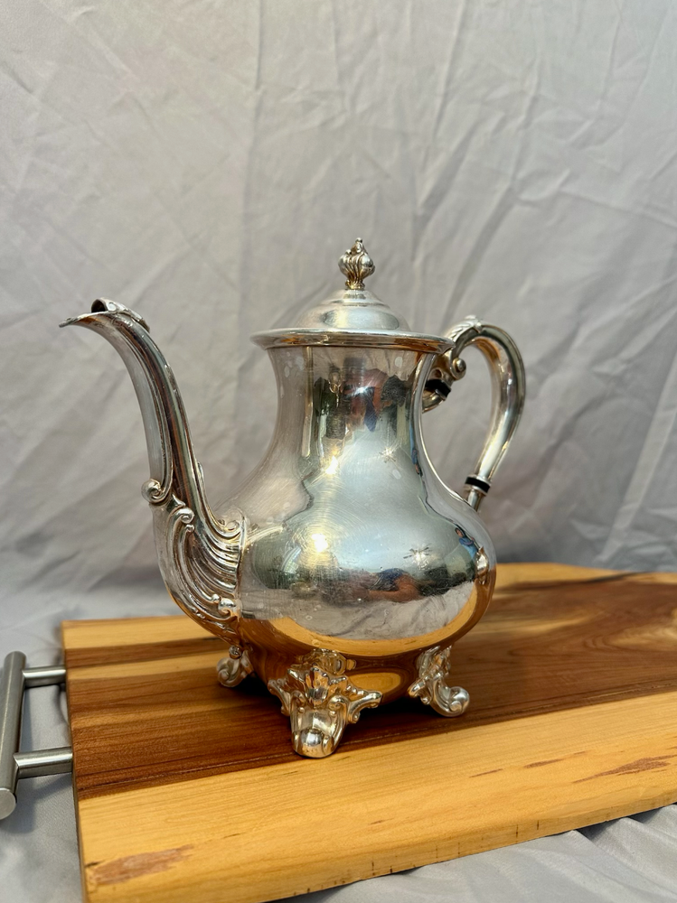 Reed & Barton 3pc Silver Plated Tea Set, REGENT 5600, Rare Find