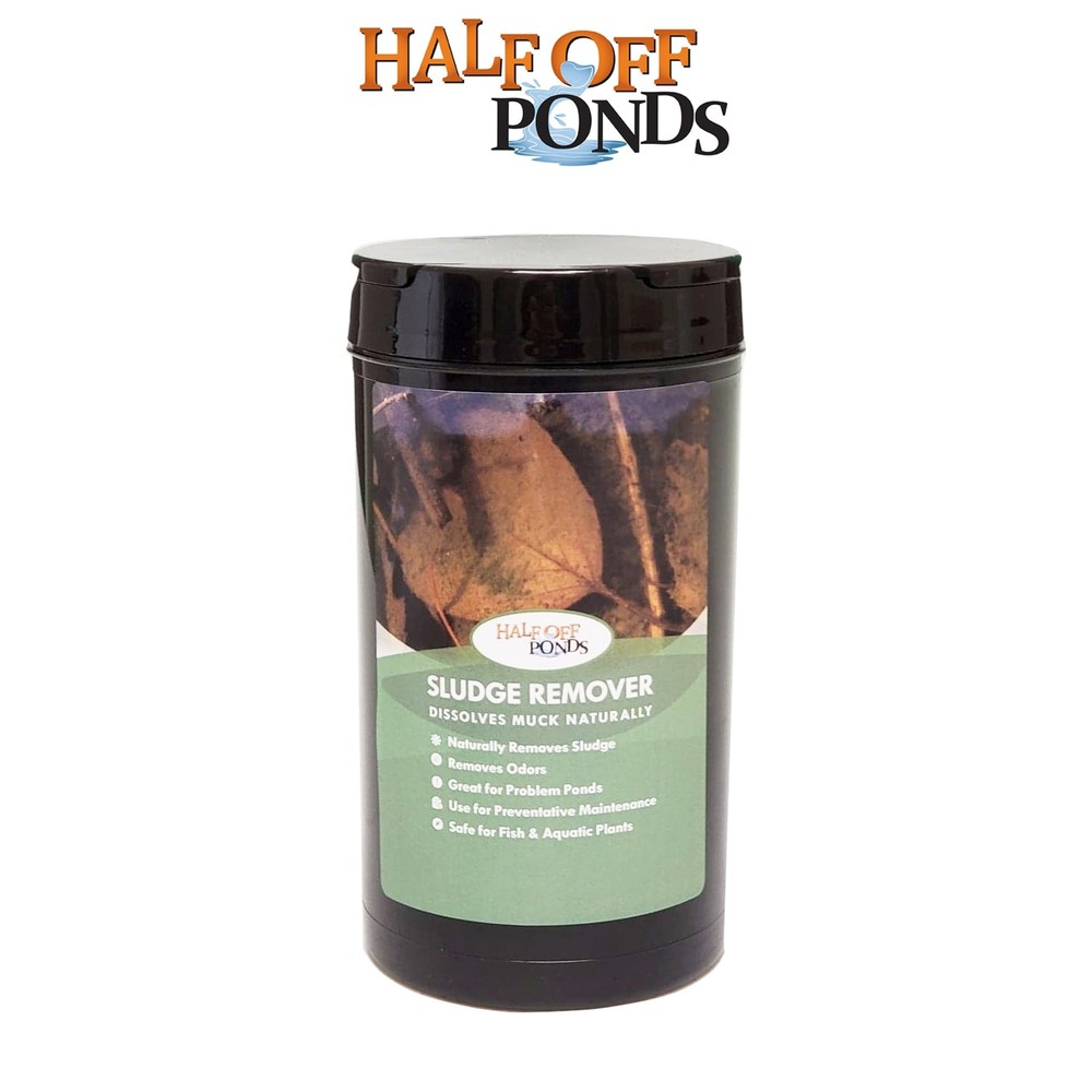 Half Off Ponds Sludge Remover 16 oz. Bottle