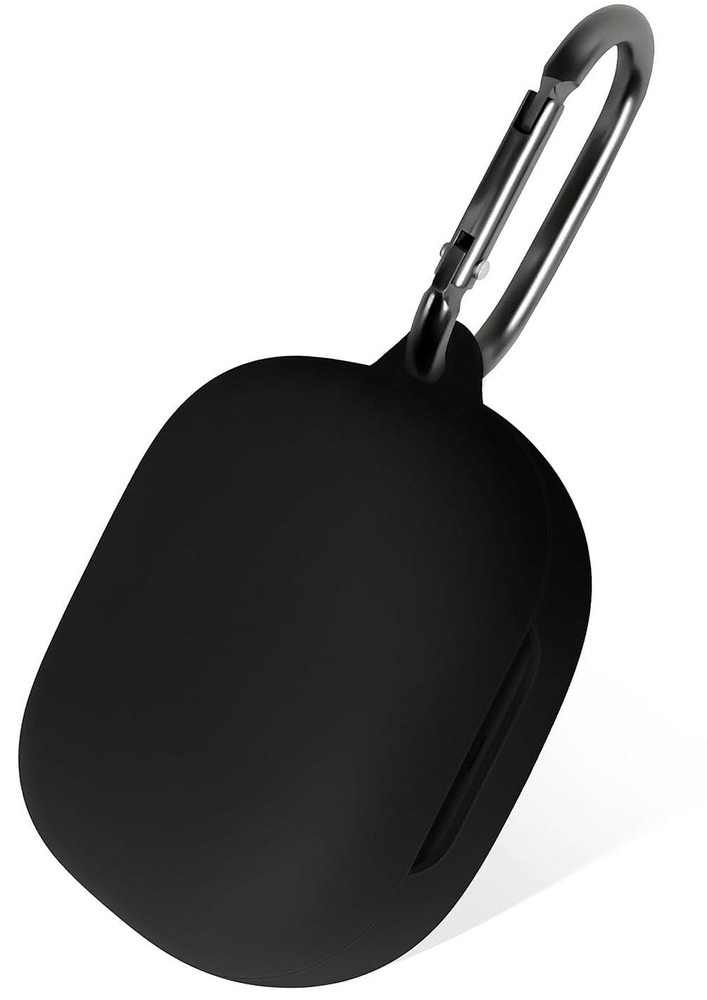 Geiomoo Silicone Case for SHOKZ OpenFit 2, Soft Flexible Scratch Black