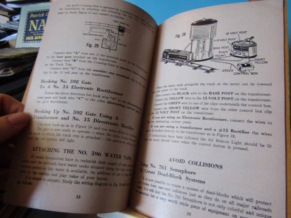 1949 American Flyer Instructions For Assembling and Operating 3/16" Scale Trains