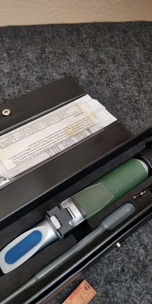 Zebra Skimmers Refractometer Hand Held MT-0T0ATC 0-10%Brix