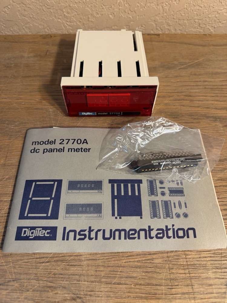 DIGITEC DIGITAL PANEL METER 2770A-02