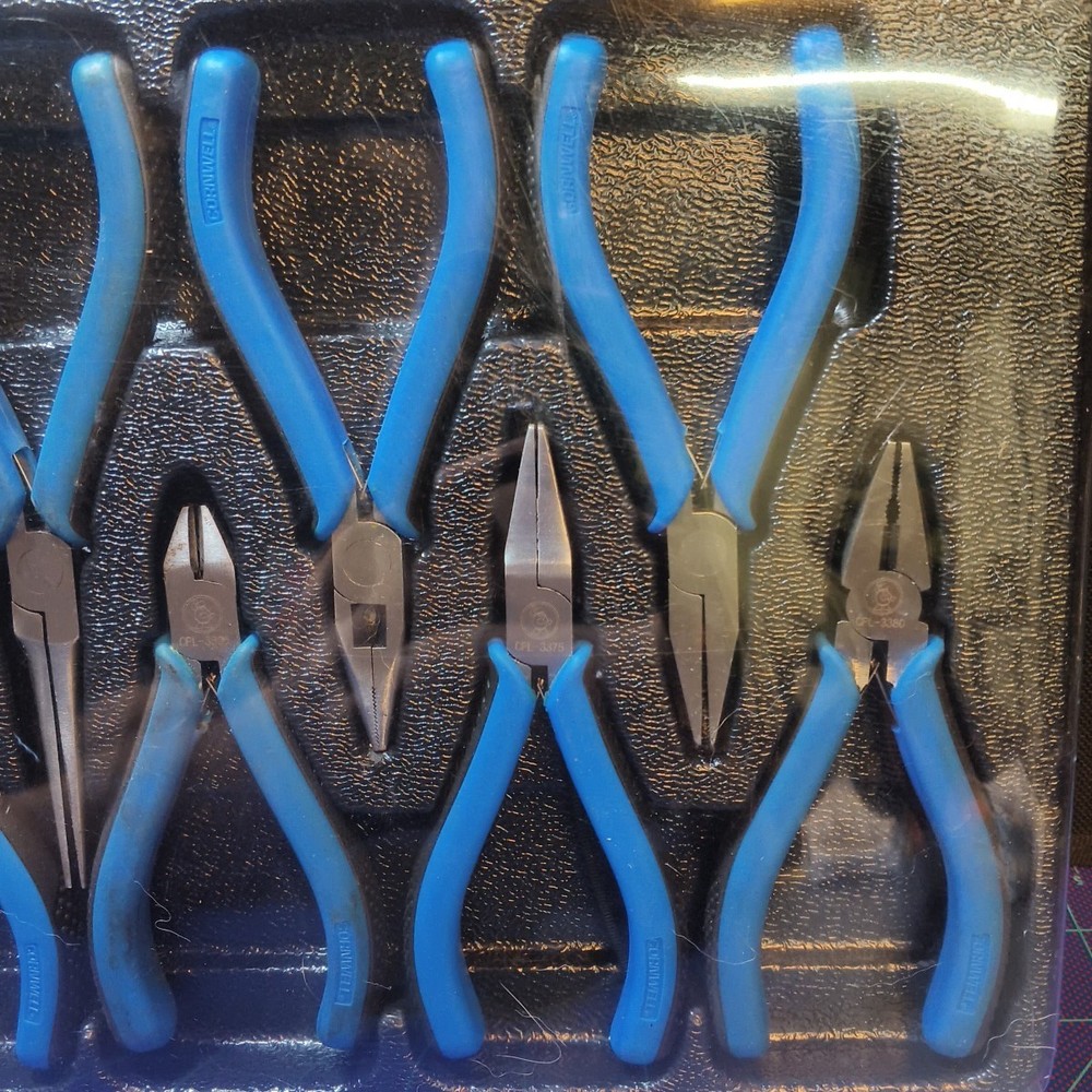 Cornwell Tools CPL311 10pc Precision Mini Pliers Set in CLASSIC BLUE
