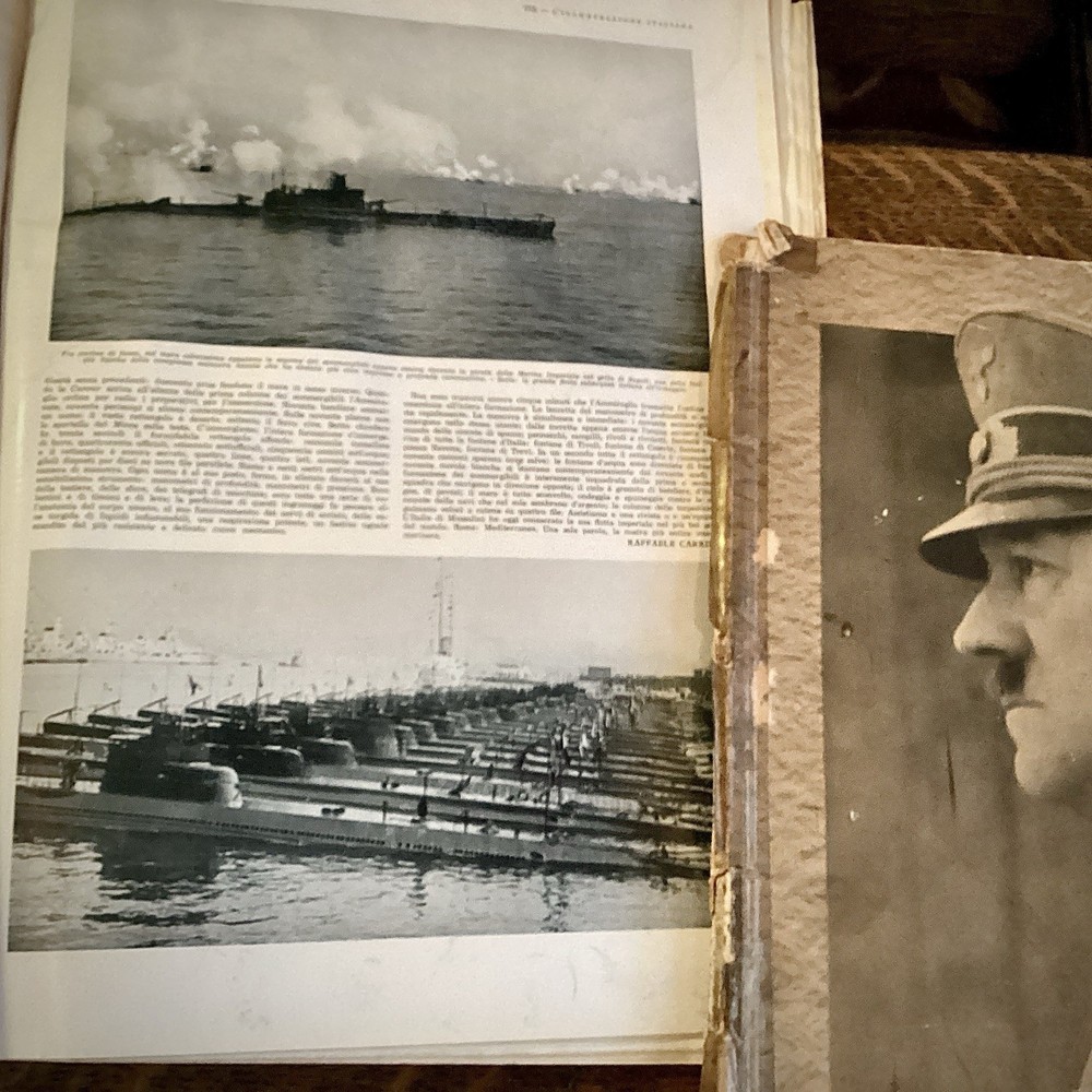 WWII 1939 Unser Führer 50th Birthday Photobook & L'Illustrazione Italiana Lot