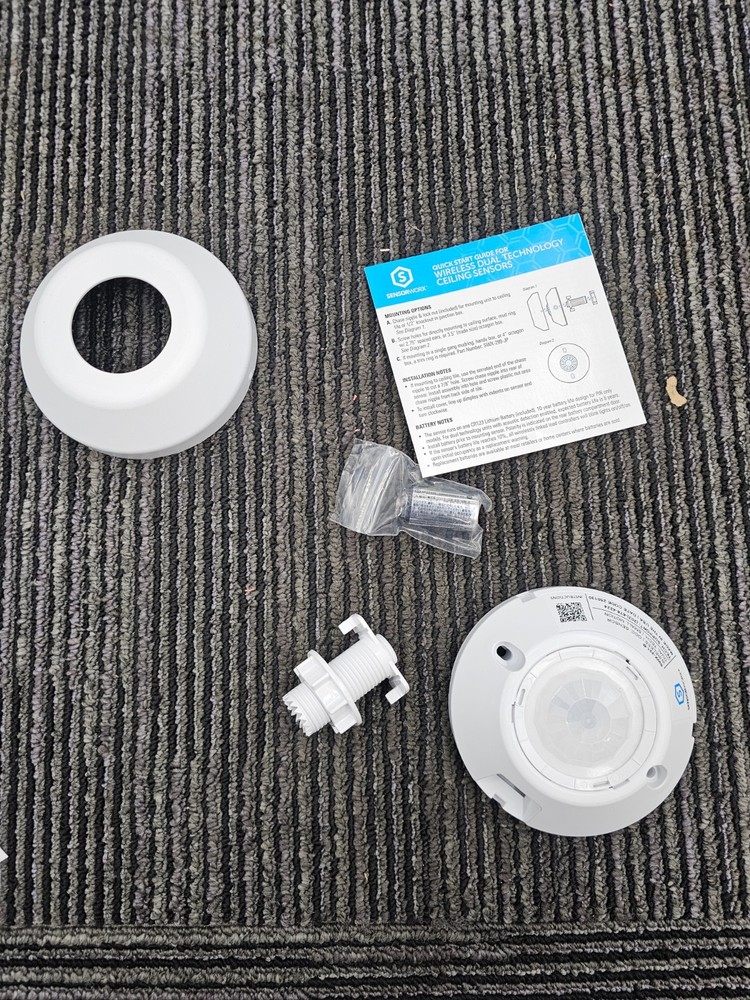 Sensorworx SWX-221-B Wireless Occupancy Dual Tech Small Motion Ceiling Mount