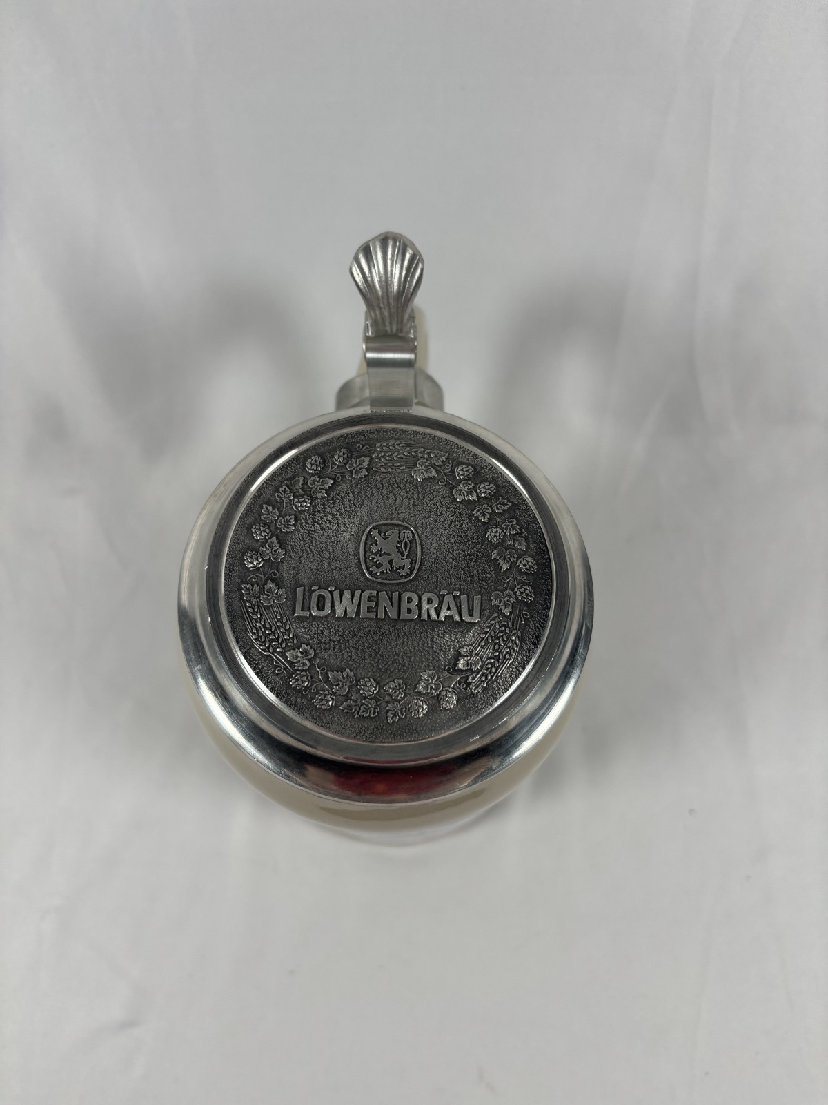 Vintage Lowenbrau Munchen Oktoberfest Stoneware Beer Stein