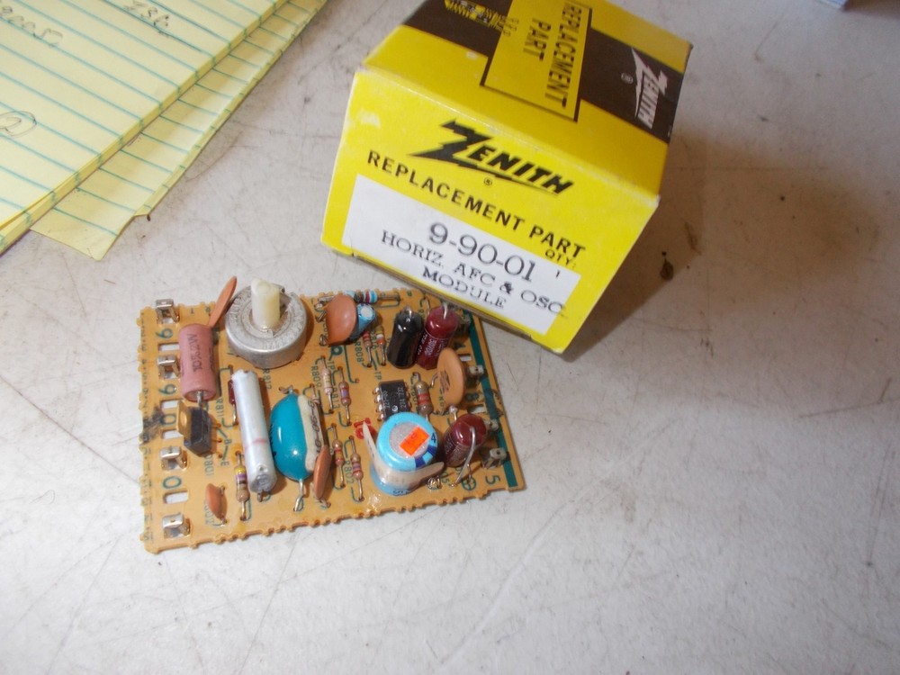 Zenith Horizontal AFC OSC Module 9-90-01 *FREE SHIPPING*