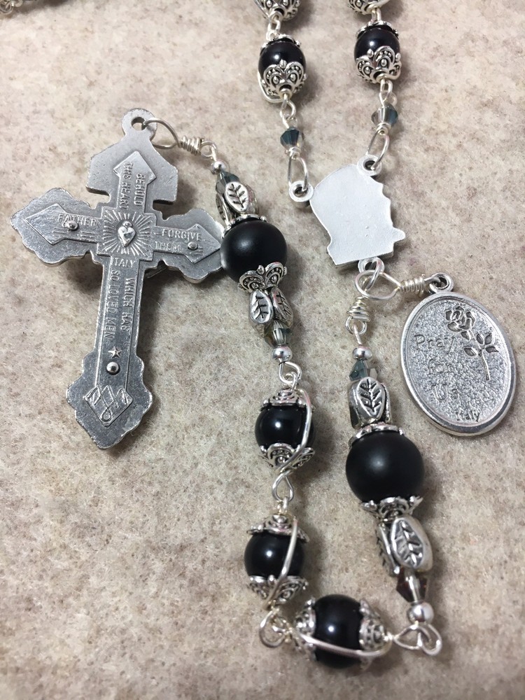 Unbreakable Rosary | St. Padre Pío/St Christopher Rosary | Handmade