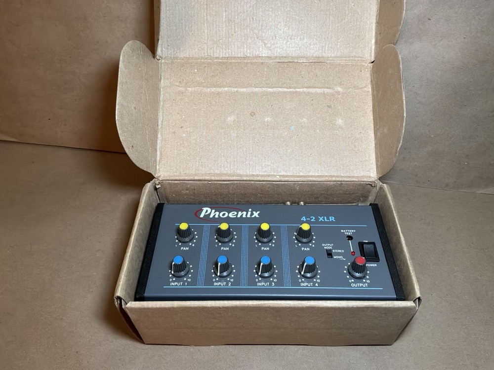 Phoenix 42 XLR 42DC-XLR| Device Only | *Damaged* UNTESTED