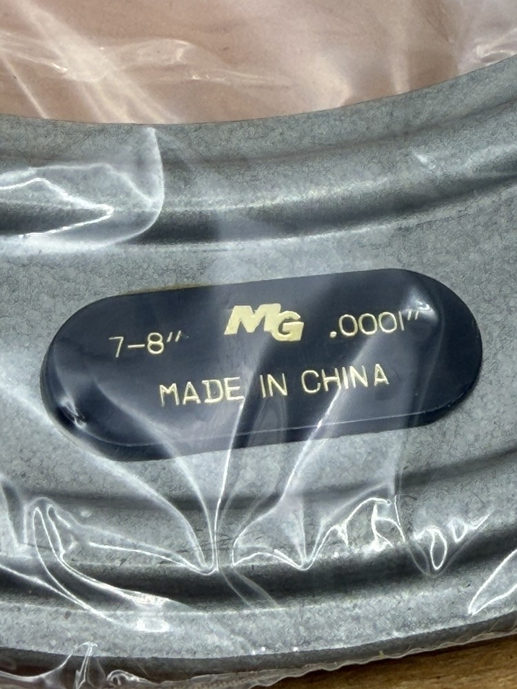 MG 7" - 8" .0001 Micrometer NEW