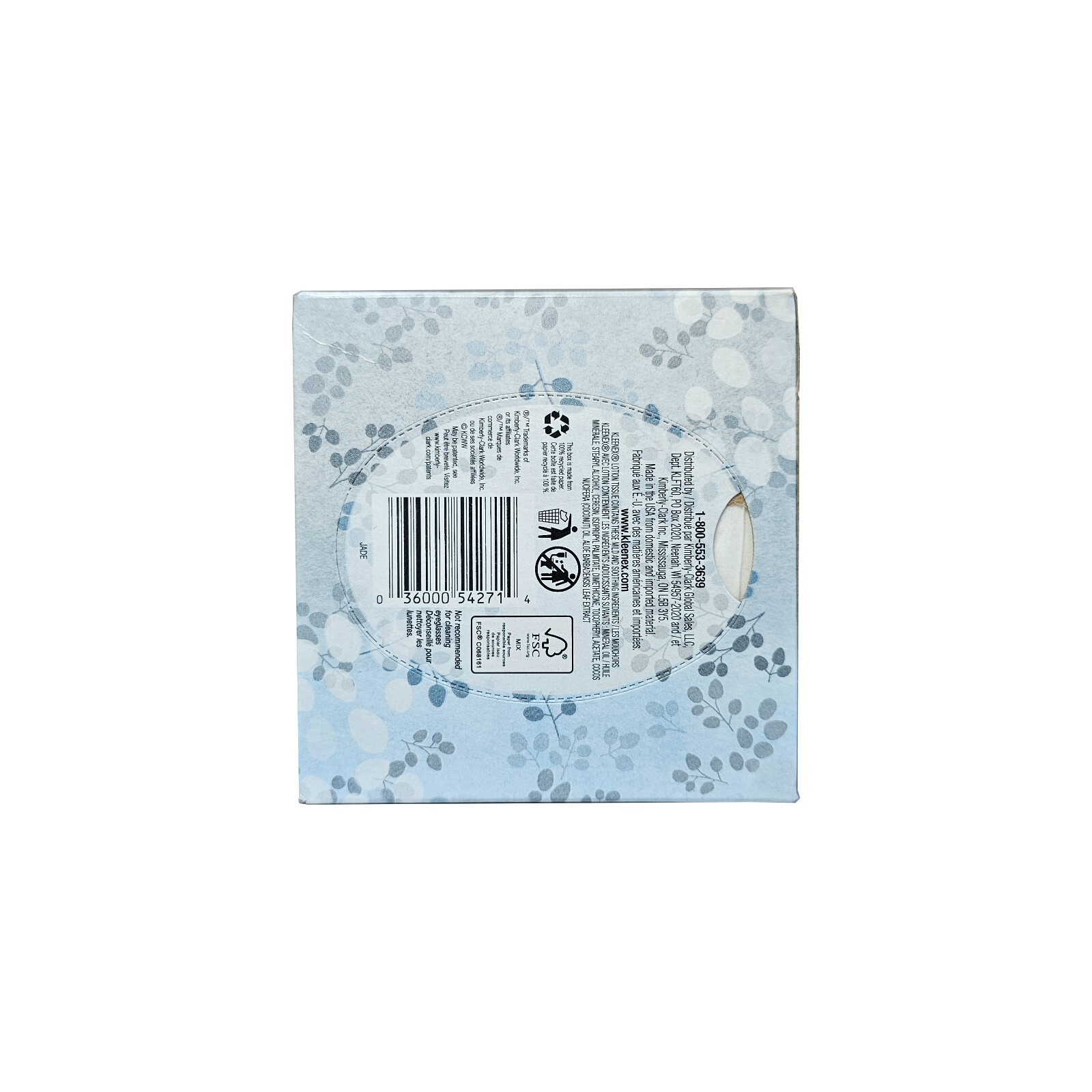 Best Tissue Box Diversion Safe Stash Can Hidden Compartment Clear Cube Container