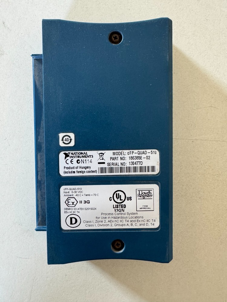 National Instruments cFP-QUAD-510