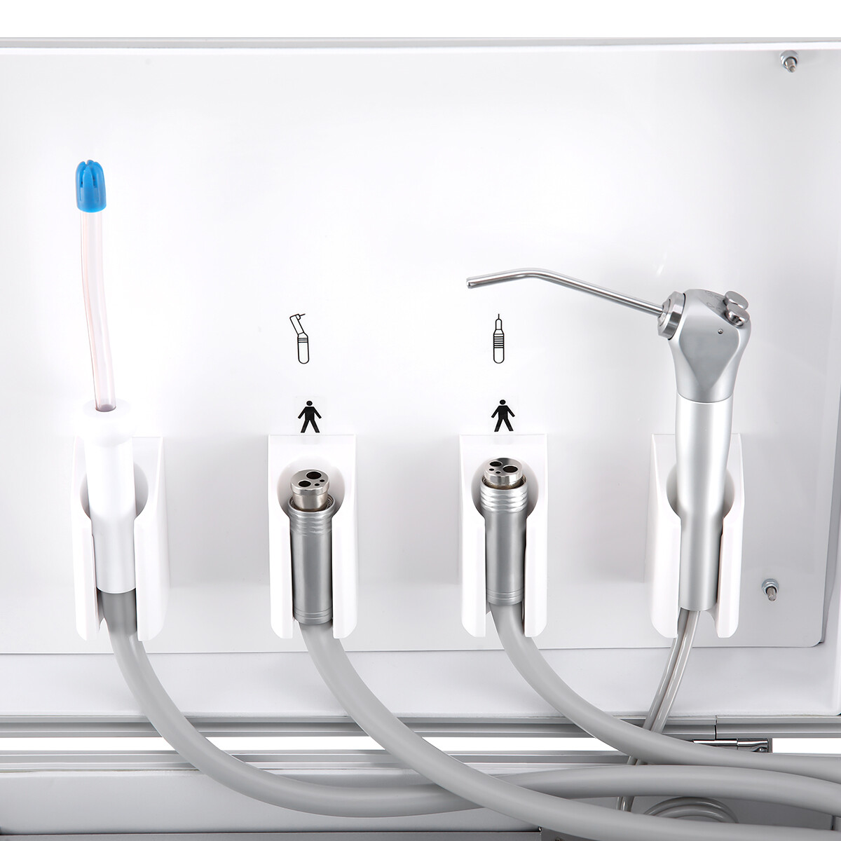 Unidad de entrega dental portatil con compresor de aire succión/silla/taburete