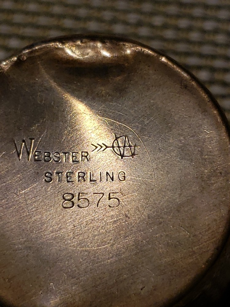 Webster Only a Thimble Full Sterling Silver Shot Glass Jigger