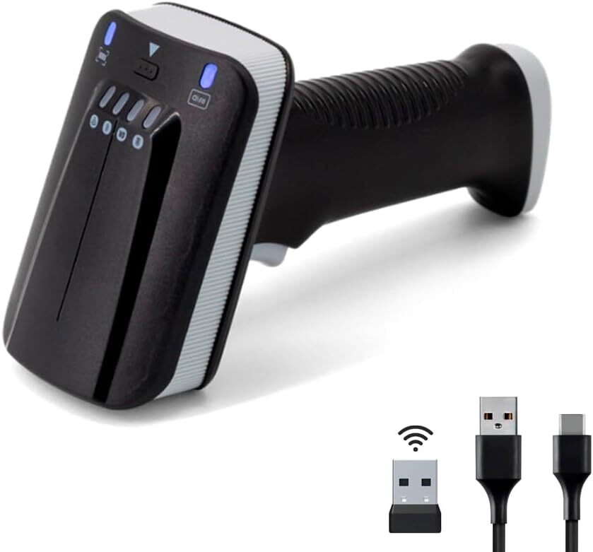 SR290 UHF RFID Reader 2.4G Bluetooth 2D Handheld Barcode Scanner Bar Code Reader