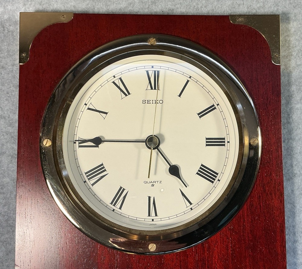 Seiko Quartz Wall Clock and Barometer, Beautiful