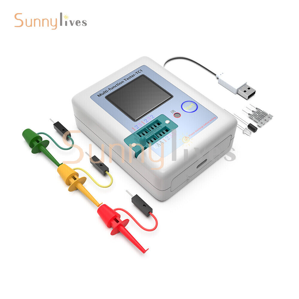 LCR-TC1 Transistor Tester TFT Diode Triode Capacitance Meter Capacitor Tester