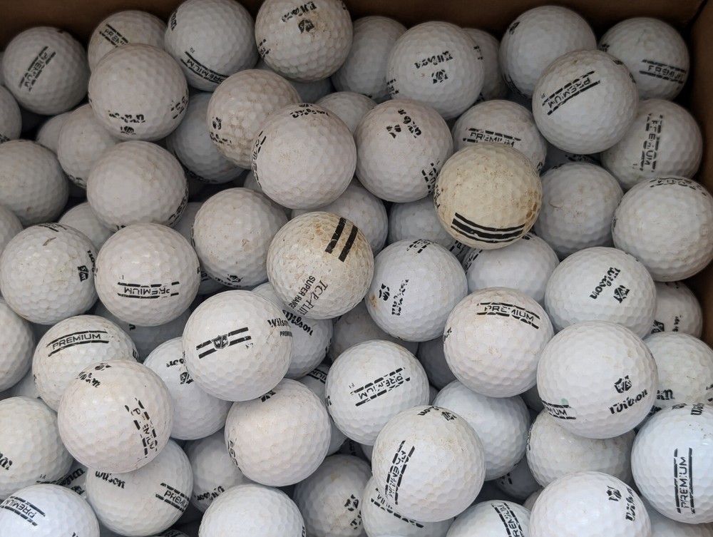 600 D Grade Used Range Balls for Practice Shag Golf Ball