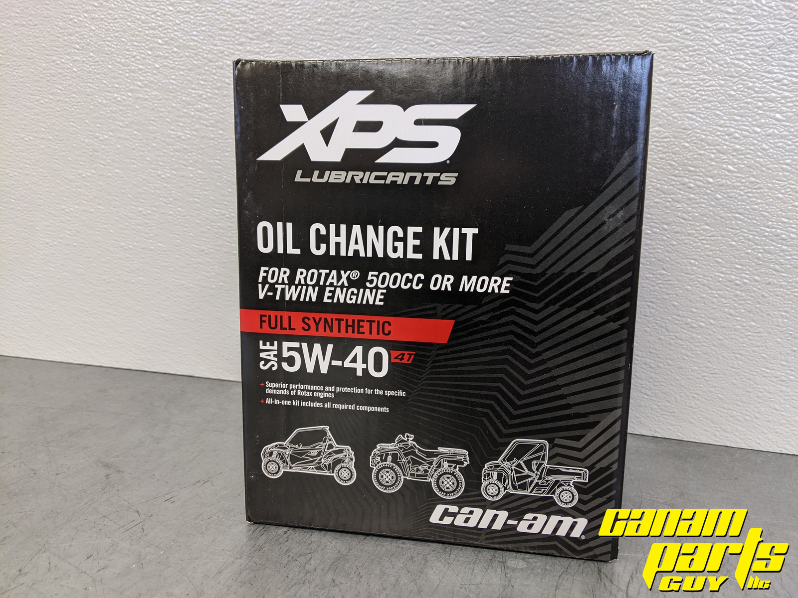 CanAm XPS Renegade Maverick Outlander FULL SYNTHETIC Oil Change Kit SAE 5W-40 4T