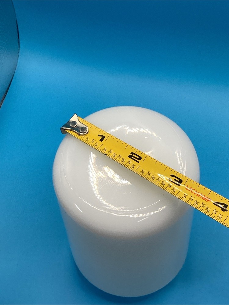 White Globe Replacement Ceiling Light Fixture No Box