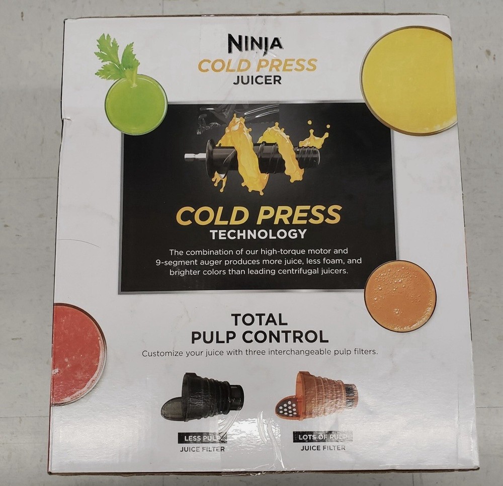 Ninja Cold Press Juicer Total Pulp Control JC100