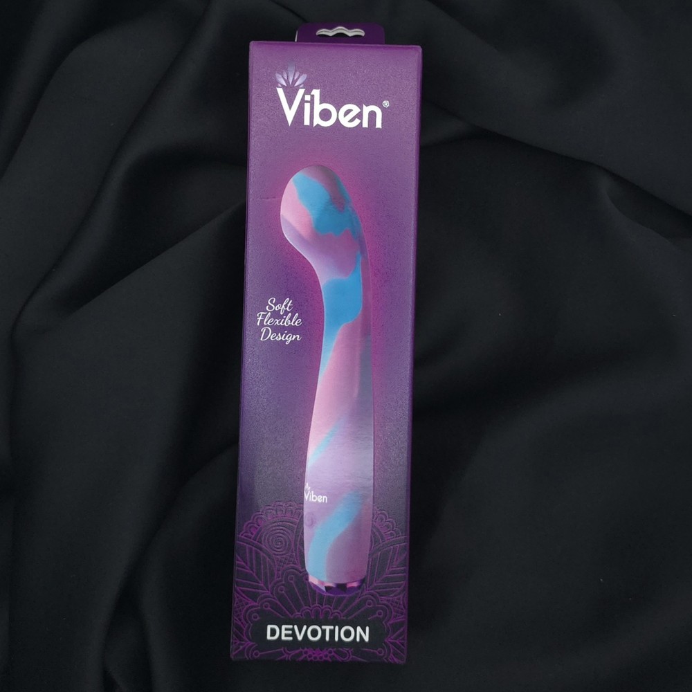 G Spot Vibrator Rechargeable Silicone Viben Devotion Waterproof