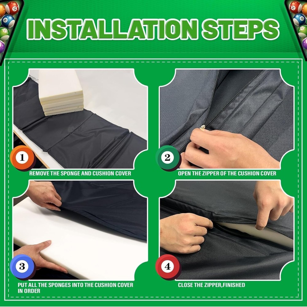 Pool Table Insert Mat for Pool Table Protection Billiard Table to Dining Table F