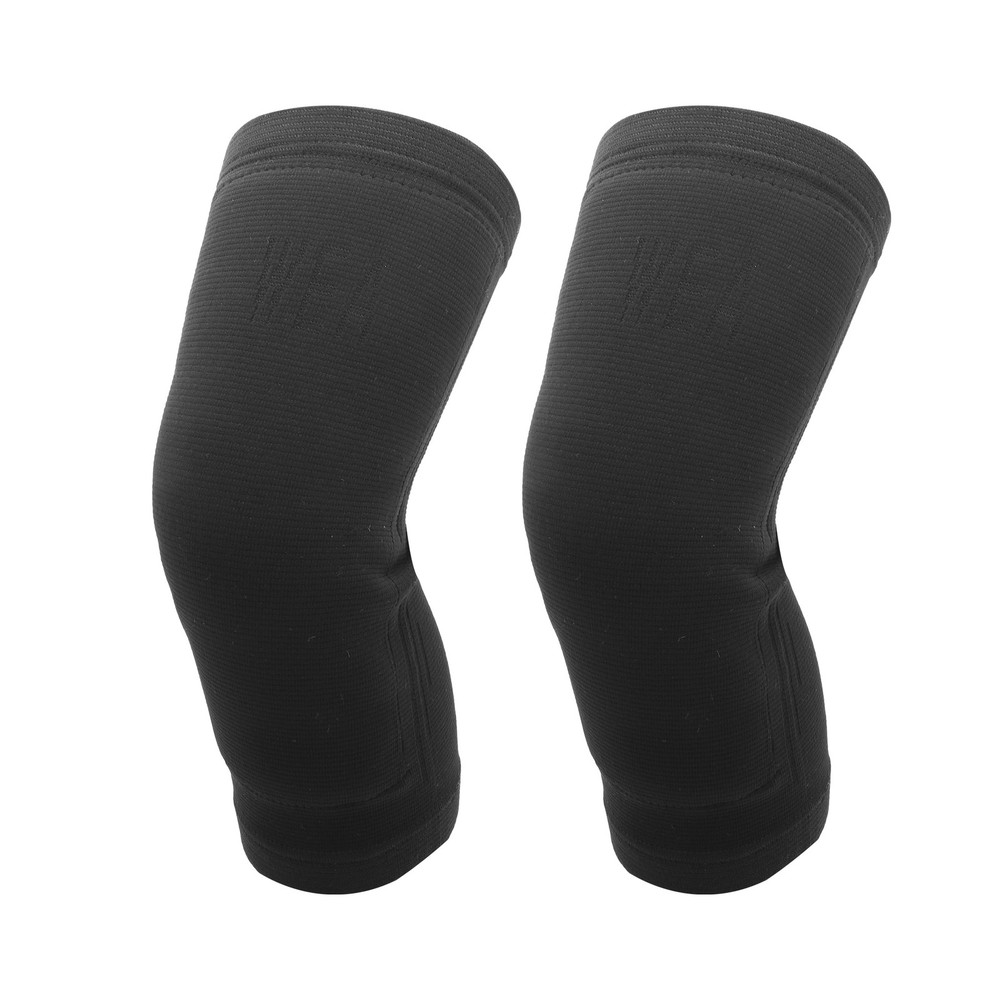 Simple Knee Pads Medium Size Black 1 Pair