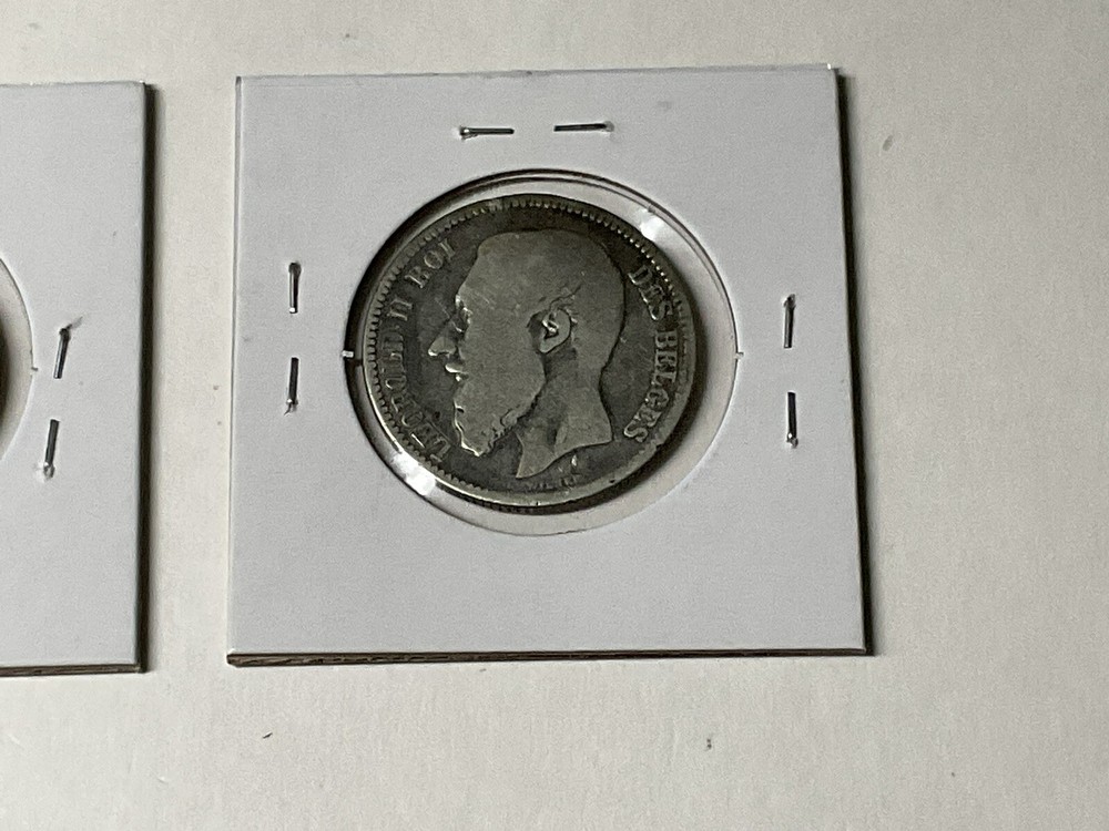 1867 Belgium 2 Francs