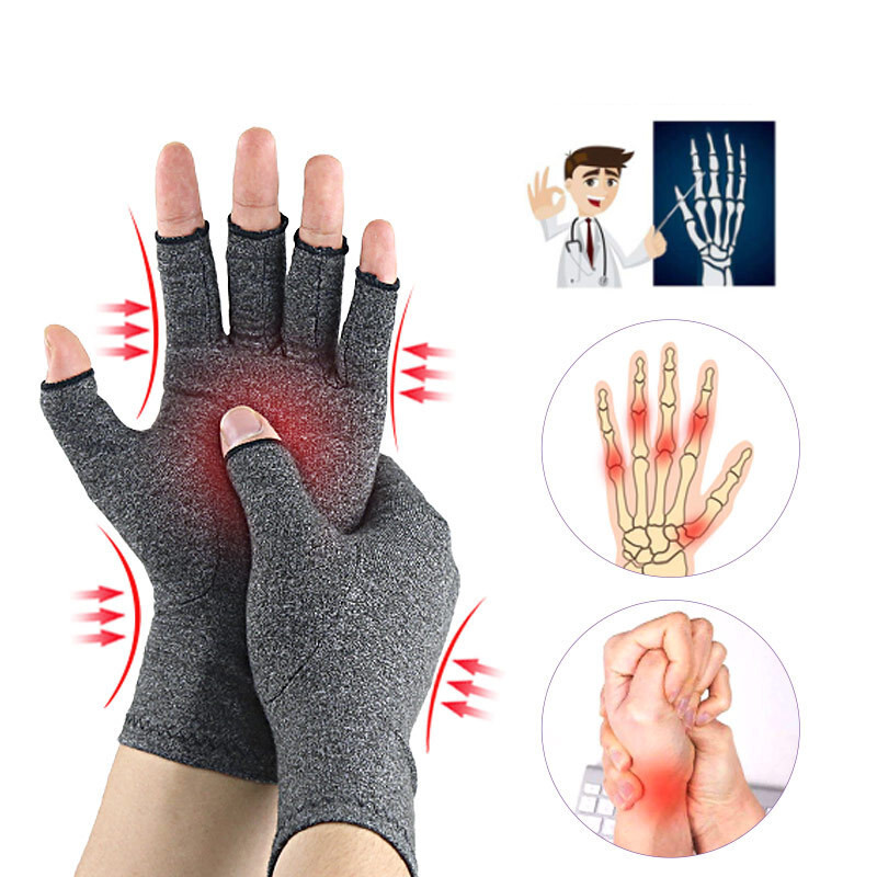 Compression Bamboo Arthritis Gloves, Premium Compression Bamboo Hand Gloves