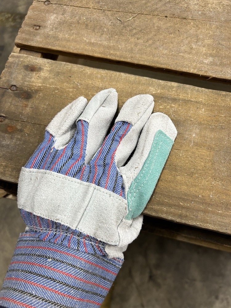 Leather Palm Glove Pair
