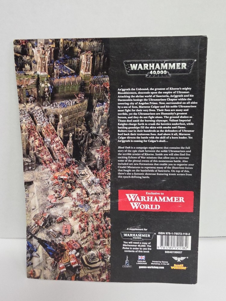 Warhammer 40k Blood Oath OOP RARE