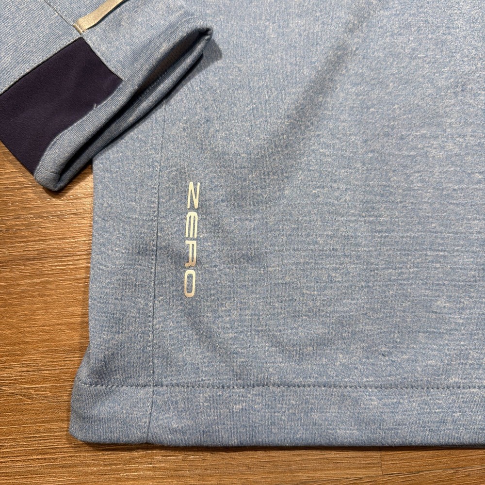 Zero Restriction Z425 1/4 Zip Pullover Size MEDIUM Peconic Blue Golf Ocean Reef