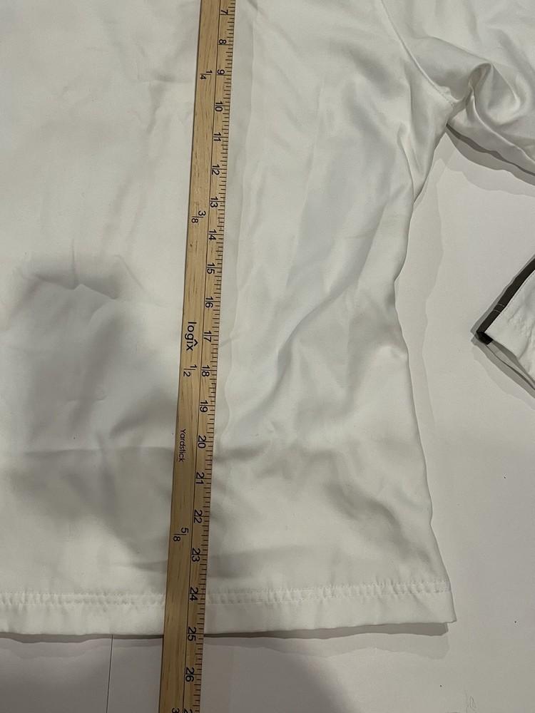 pebble beach performance white golf jacket Large See Pictures