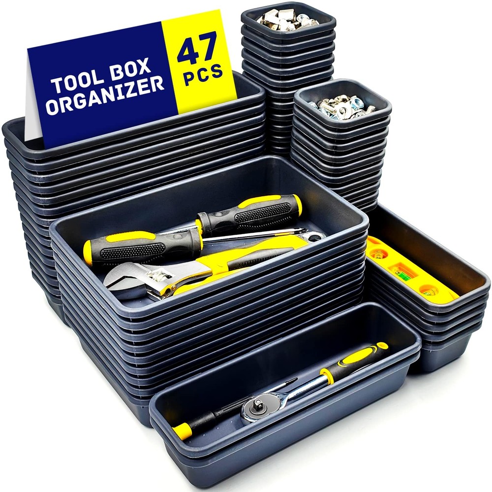 Tool Box Organizer, Tool Drawer Organizer Tray Divider, Toolbox Organization,...