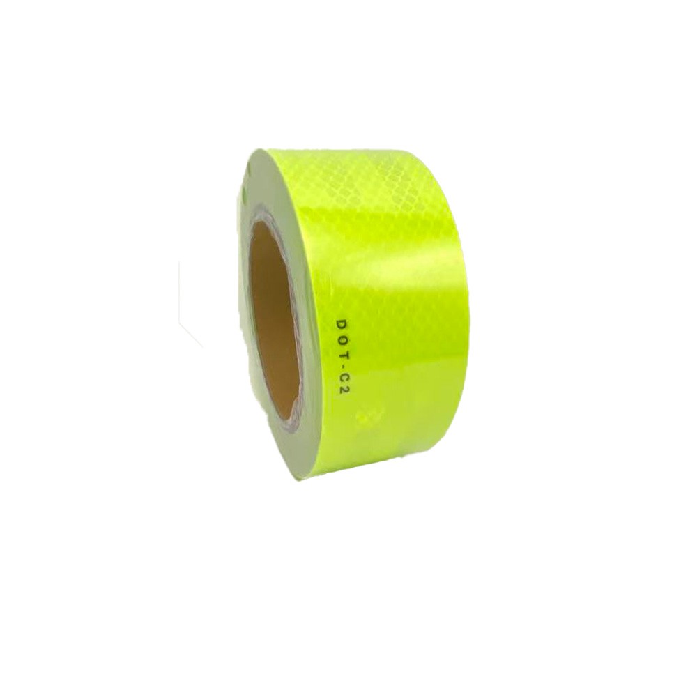 Conspicuity Tape DOT-C2 Reflective Trailer Fluorescent Yellow Green 2”INx50'FT