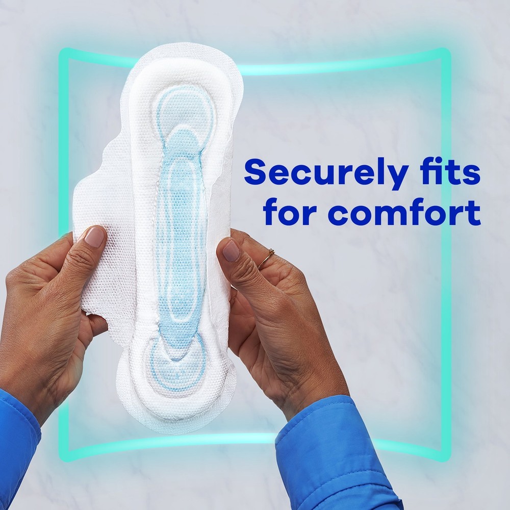 Always Size 4 Maxi Pads - 28ct, Overnight Absorbency, Without Wings