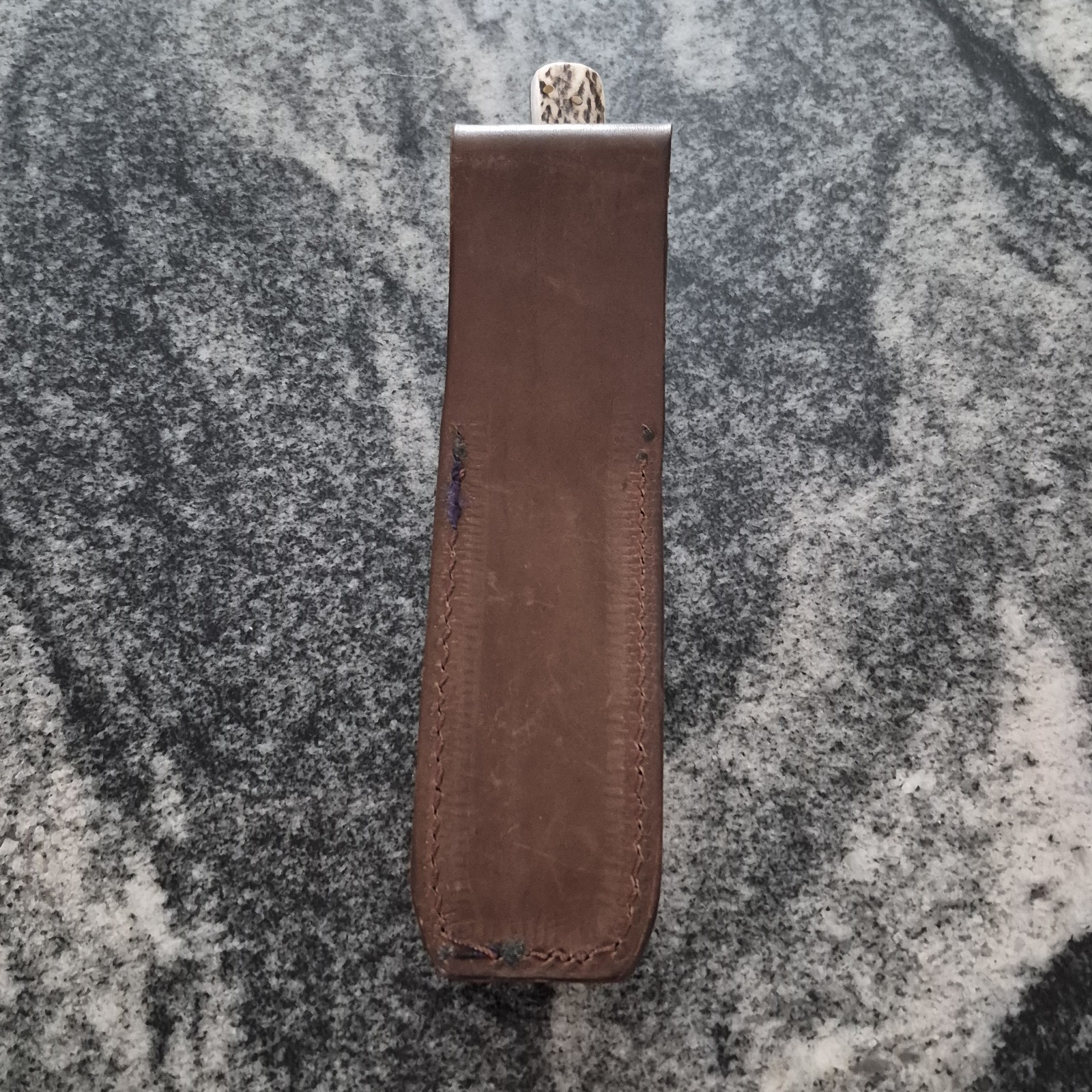 Beautiful Fixed blade knife & fork set with sheath - German Steel Blade