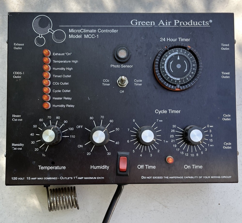 Green Air Products MCC-1 MicroClimate Controller