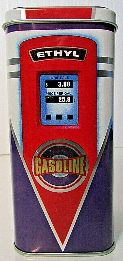 Hallmark ETHYL GASOLINE tin box