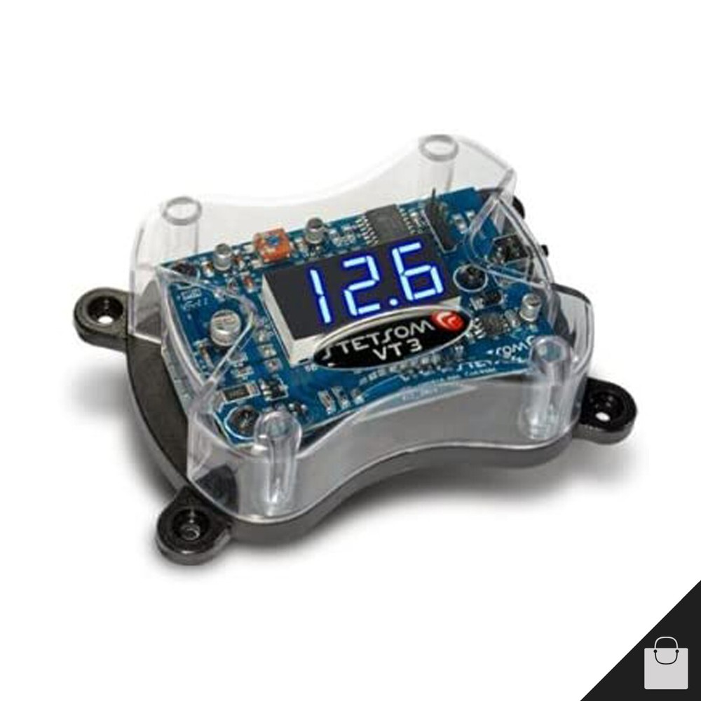 Stetsom VT 3 Digital Voltmeter Remote Car Led Protection Module 3-5 Day Delivery