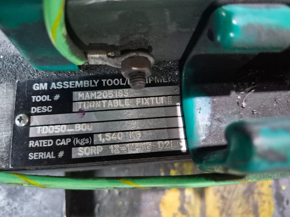 WEISS CR700CAA Heavy-Duty Rotary Indexing Table USED