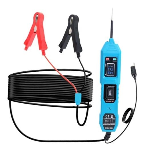 Blue Multifunctional Car Circuit Tester - Component Activation Electrical Tester