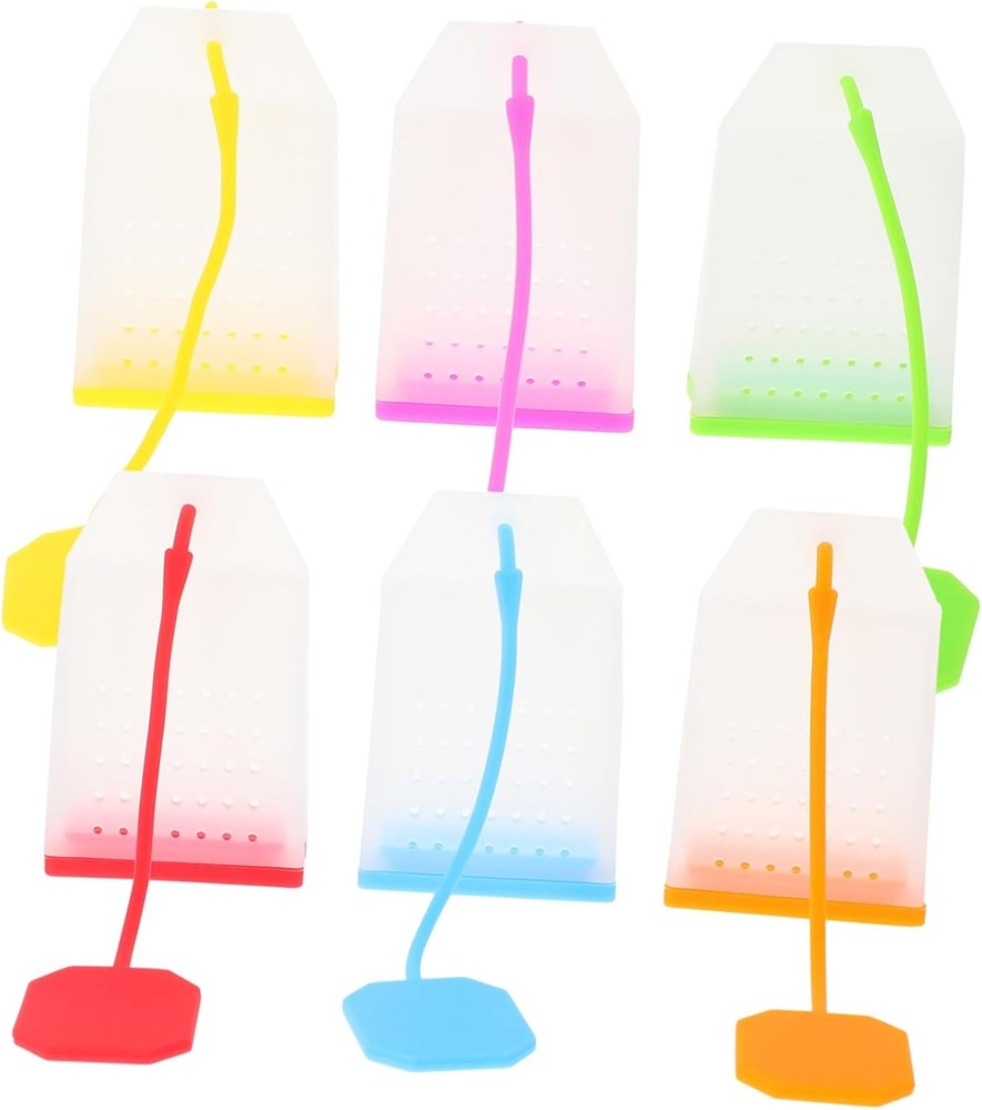 2Pcs Silicone Tea Strainer Reusable Loose Leaf Infuser