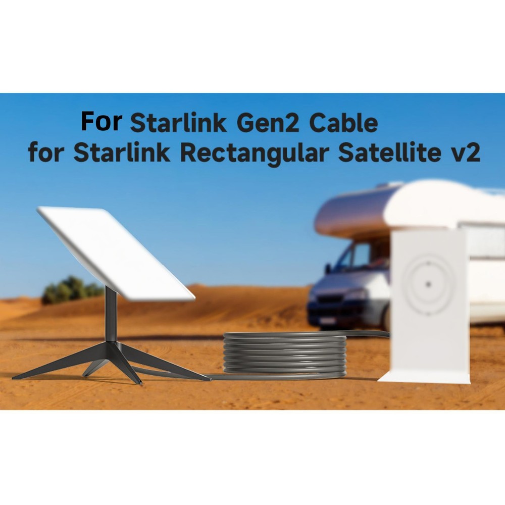 New 10ft Replacement Cable for Starlink Rectangular Satellite V2 10ft(3m)