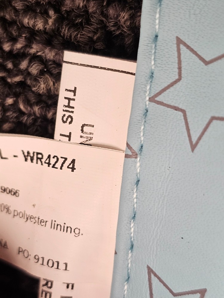 Fun and Function WR4274 Wipe Clean Weighted Lap Pad Small Light Blue Stars 3 lbs