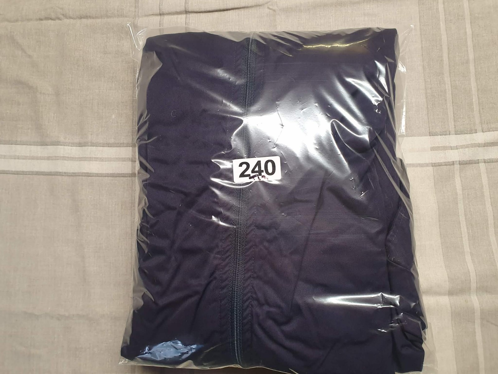 Vintage Royal Navy Windproof Jacket 190/100 Blue British Military Smock RN