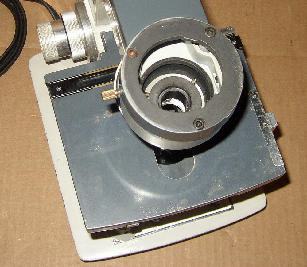 American Optical AO MicroStar One-Ten Microscope + Objectives Condenser *Clean*