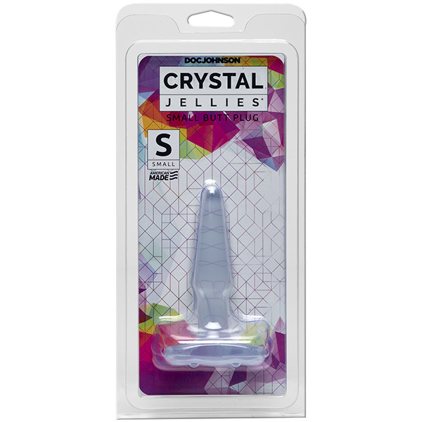 Butt Plug Doc Johnson Crystal Jellies Small Probe Clear